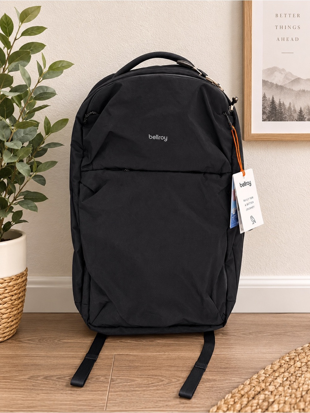 Bellroy Black Everyday Travel Backpack